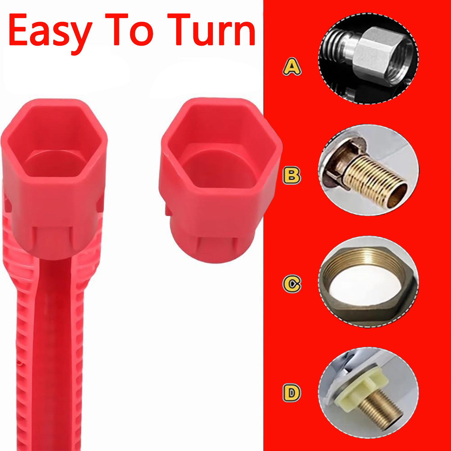 BTideas 14-in-1 Multi-functional Wrench,Faucet & Sink Wrench for Sink,Plumbing Installation&Repairs
