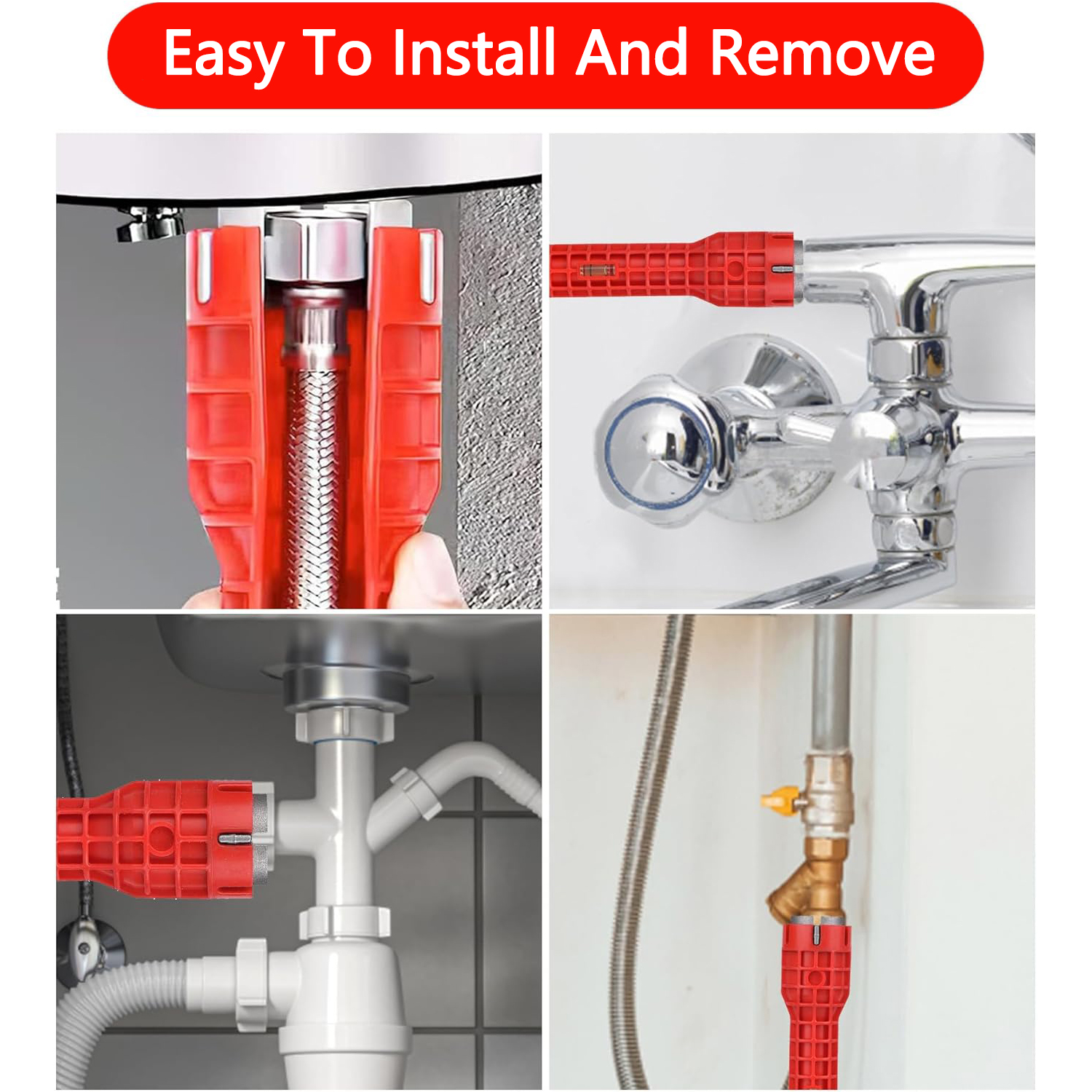 BTideas 14-in-1 Multi-functional Wrench,Faucet & Sink Wrench for Sink,Plumbing Installation&Repairs
