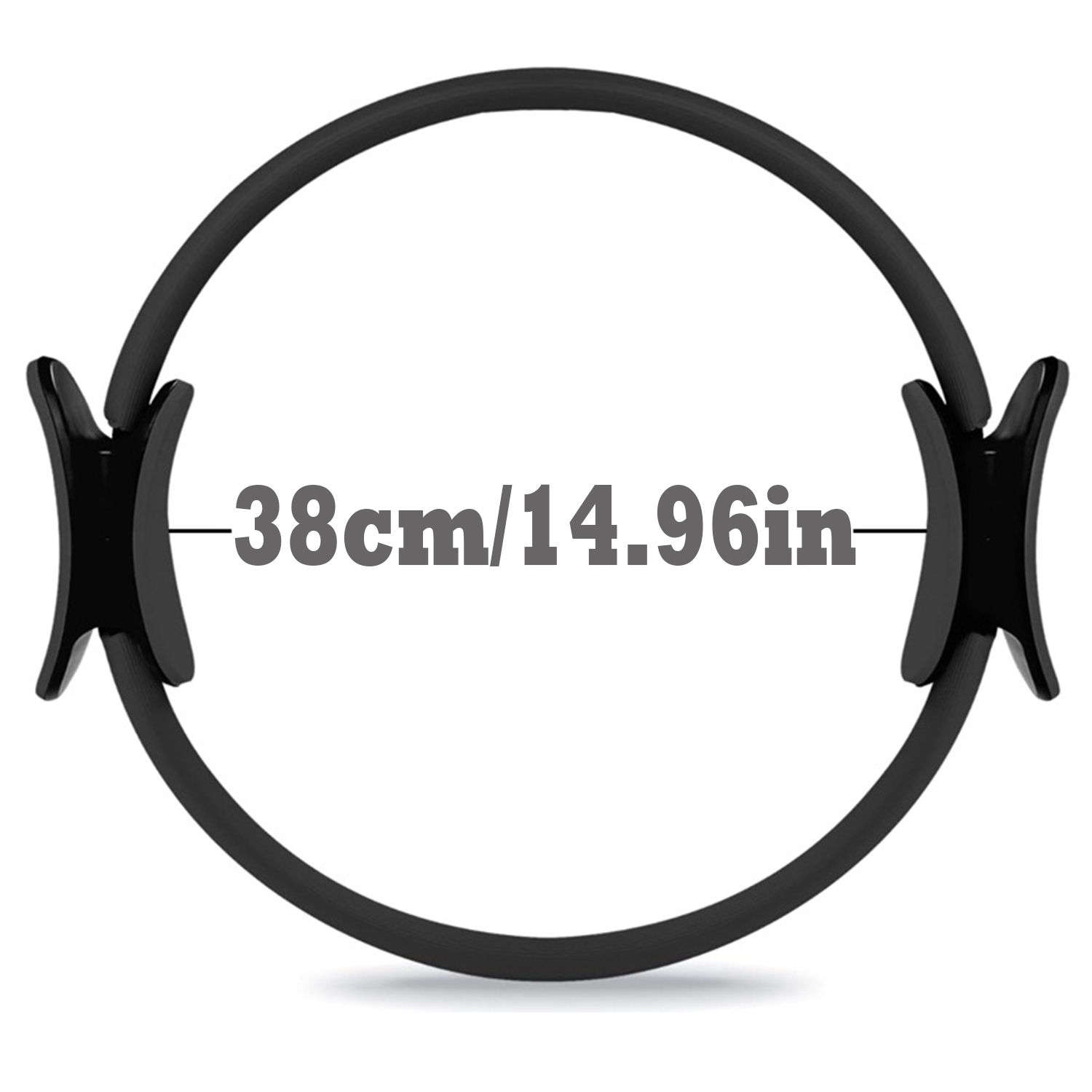 BTideas Pilates Resistance Ring, 14.96 in Pilates Ring for Toning Inner Thighs, Arms, and Core